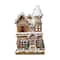 Glitzhome® 12" Light-Up Gingerbread House Table Décor
